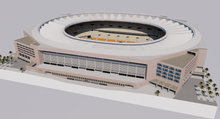 Load image into Gallery viewer, La Cartuja Estadio Sevilla Betis La Roja 3d model 3d free 3d stadium selección copa del rey

