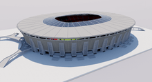 Load image into Gallery viewer, Ferenc Puskas Stadion Stadium Budapest Hungary 3d geniusandgerry vr ar virtual 3dstadium arena champions league
