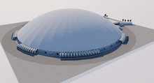 Load image into Gallery viewer, Jeddah Superdome Saudi Arabia events 3d geniusandgerry
