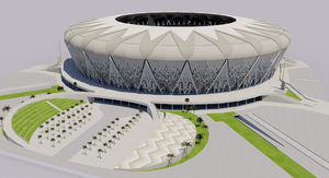 King Abdullah Sports City - Saudi Arabia 3D model