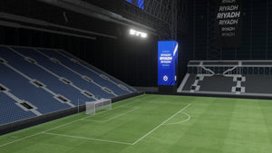Kingdom Arena - Riyadh Arabia Saudi 3D model