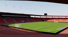 Load image into Gallery viewer, Letzigrund Stadium Zurich Switzerland football soccer athletics render
