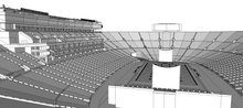 Load image into Gallery viewer, Los Angeles Memorial Coliseum 3D model
