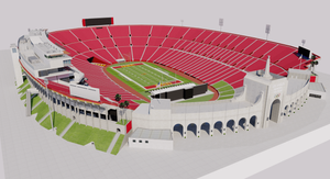 Los Angeles Memorial Coliseum 3D model