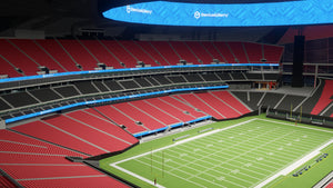 Atlanta Stadium 3D Replica - NFL Retractable Roof Model