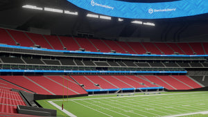 Atlanta Stadium 3D Replica - NFL Retractable Roof Model