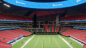 Atlanta Stadium 3D Replica - NFL Retractable Roof Model