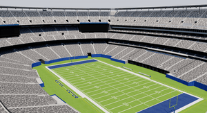MetLife Stadium - New York - Jets Giants - USA 3D model