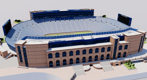 Michigan Stadium - USA 3D model