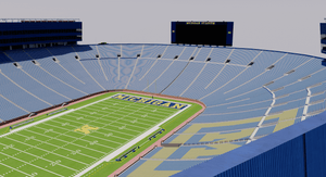 Michigan Stadium - USA 3D model