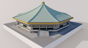 Nippon Budokan - Tokyo Japan 3D model