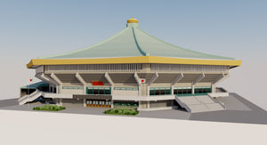Nippon Budokan - Tokyo Japan 3D model
