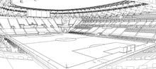 Load image into Gallery viewer, Nu Stadium - Inter Miami - USA 3D model Messi Beckham
