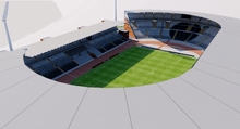 Load image into Gallery viewer, Stade Roi Badouin Brussels belgium 3d geniusandgerry
