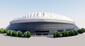 暮らしに便利なアイテム Japan - Dome Tokyo 3D Replica Stadium Japan - model 置物