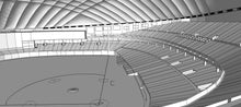 Load image into Gallery viewer, Tokyo Dome Japan 3D Model – Stadium Rendering baseball digital vizrt
