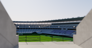 Ajinomoto Stadium - Tokyo 3D model