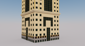 Al Yaqoub Tower - Dubai UAE 3D model