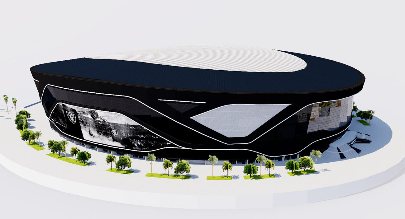 Allegiant Stadium - Las Vegas Raiders USA 3D model – Genius&Gerry