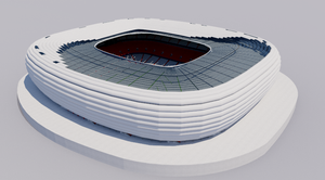 Allianz Arena - Munich Germany 3D model