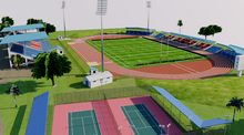 Load image into Gallery viewer, Apia Park Stadium - Samoa 3D model
