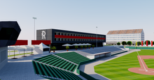 Load image into Gallery viewer, Armin Wolf Arena - Germany Baseball 3D model
