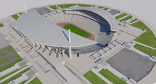 Load image into Gallery viewer, Ataturk Olympic Stadium - Istanbul - Turkey 3D model
