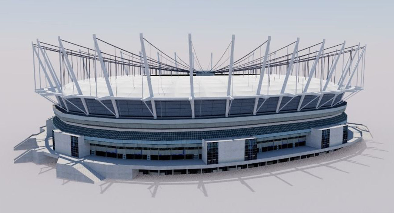 BC Place - Vancouver - Canada 3D model