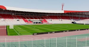 Bahrain National Stadium 3D model