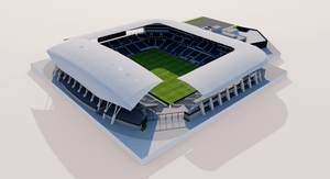 Banc of California Stadium - Los Angeles 3D model