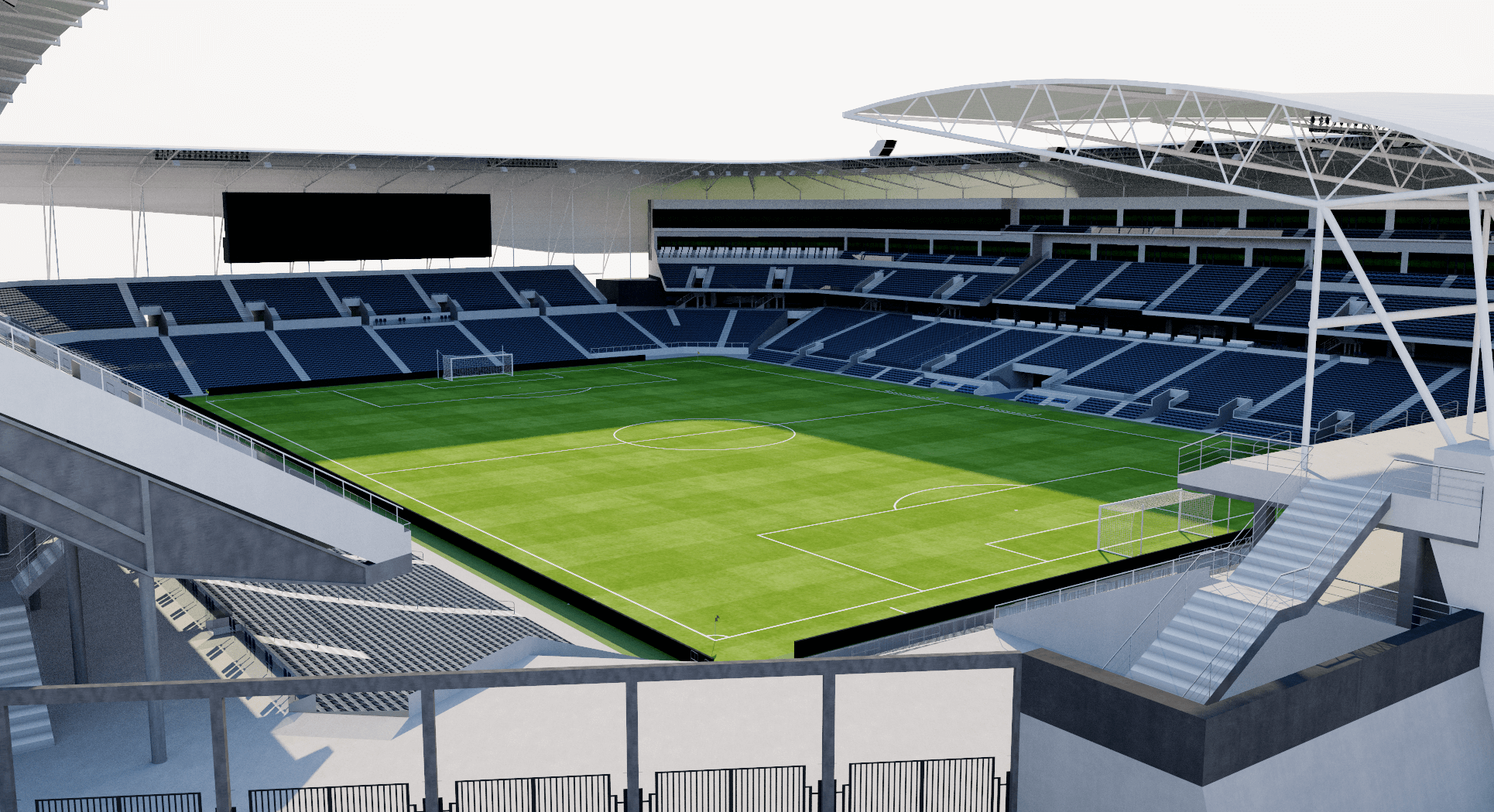 Banc of California Stadium - Los Angeles 3D model – Genius&Gerry