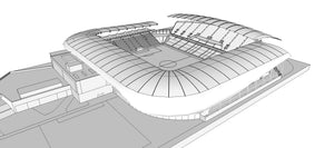 Banc of California Stadium - Los Angeles 3D model