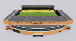 Boras Arena - Elfsborg Sweden 3D model