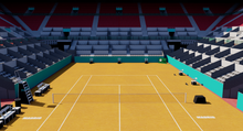 Load image into Gallery viewer, Caja Mágica - Madrid Tennis court 3D model
