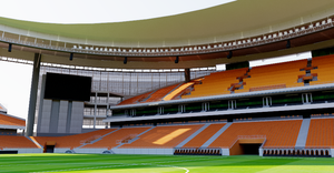 Central Stadium Yekaterinburg - Russia 3D model