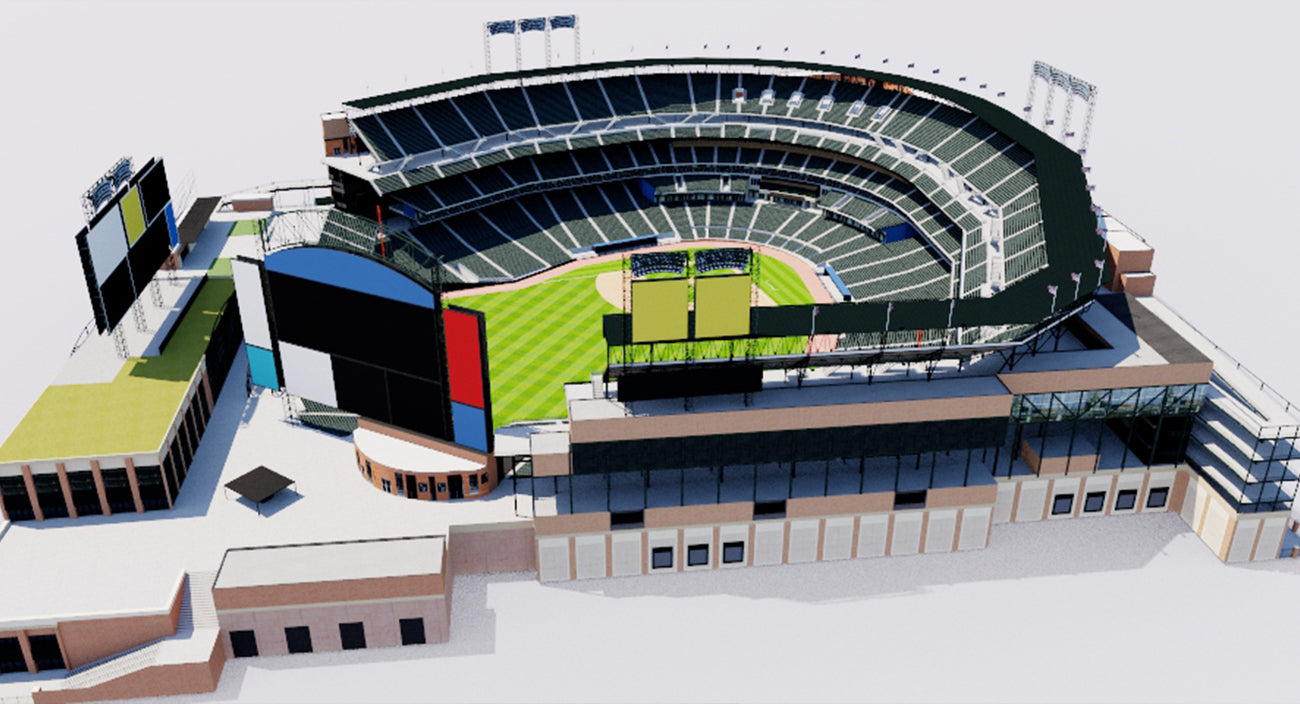 Citi Field - New York Mets Baseball Stadium 3D model – Genius&Gerry