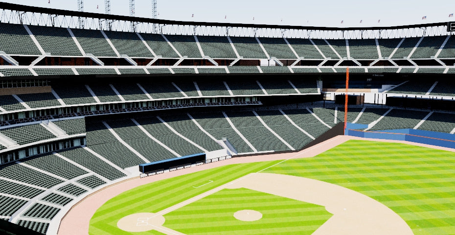 New York Mets Baseball Stadium Model
