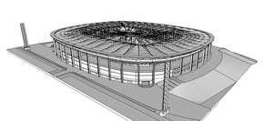 Commerzbank-Arena - Frankfurt - Germany 3D model