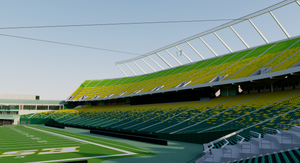 Commonwealth Stadium - Edmonton Canada 3D model
