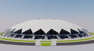 Cosmos Arena - Samara Russia 3D model