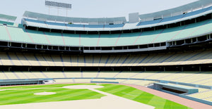 Dodger Stadium - Los Angeles 3D model