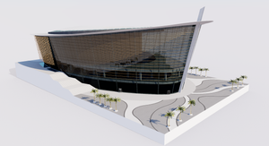 Dubai Opera - UAE 3D model