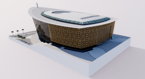 Dubai Opera - UAE 3D model
