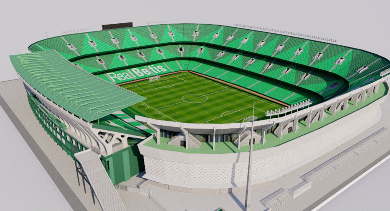 Estadio Benito Villamarín - Real Betis Sevilla 3D model