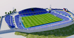 Coliseum Alfonso Perez - Getafe FC 3D model