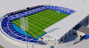 Estadio Municipal de Butarque - Leganés Madrid 3D model