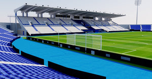 Estadio Municipal de Butarque - Leganés Madrid 3D model