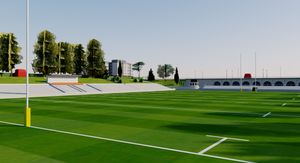 Estadio Nacional Complutense - Madrid 3D model