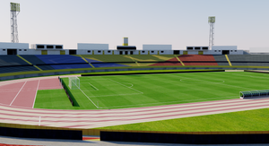 Estadio Olímpico Atahualpa - Ecuador 3D model