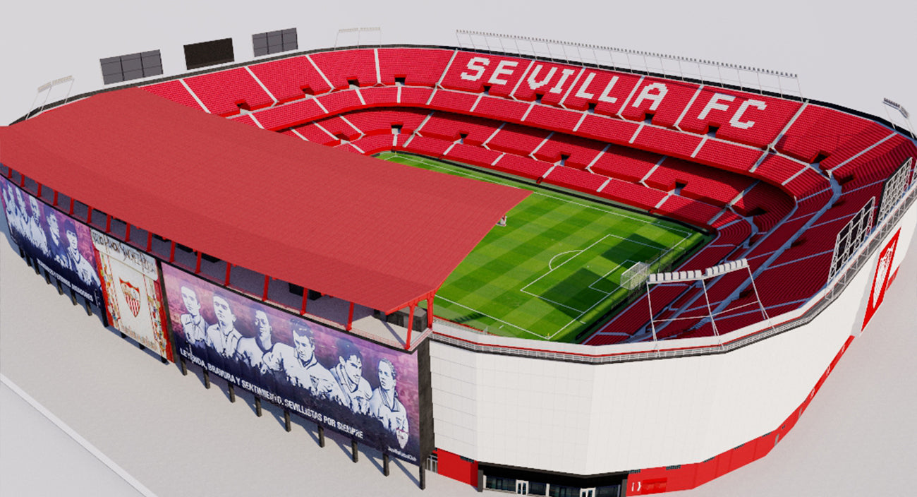 Ramón Sánchez Pizjuán Stadium - Sevilla FC 3D model – Genius&Gerry